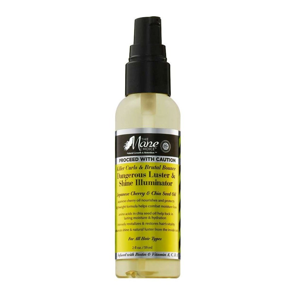 The Mane Choice Caution Killer Curls Brutal Bounce Dangerous Luster Shine Illuminator